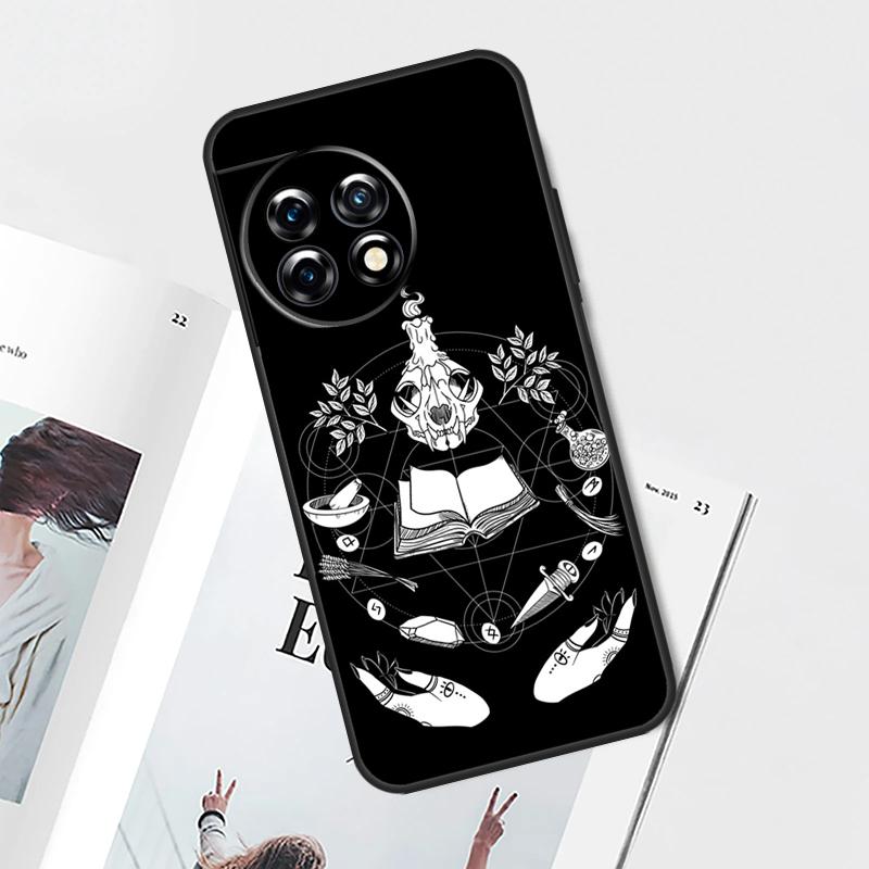 Девчачий Пастельный Ведьма Гот Уиджи Чехол Для OnePlus Nord 5 CE 2 3 4 Lite N20 N30 OnePlus 13T 13R 12R 9 10 Pro 11 12 13 15 Обложка