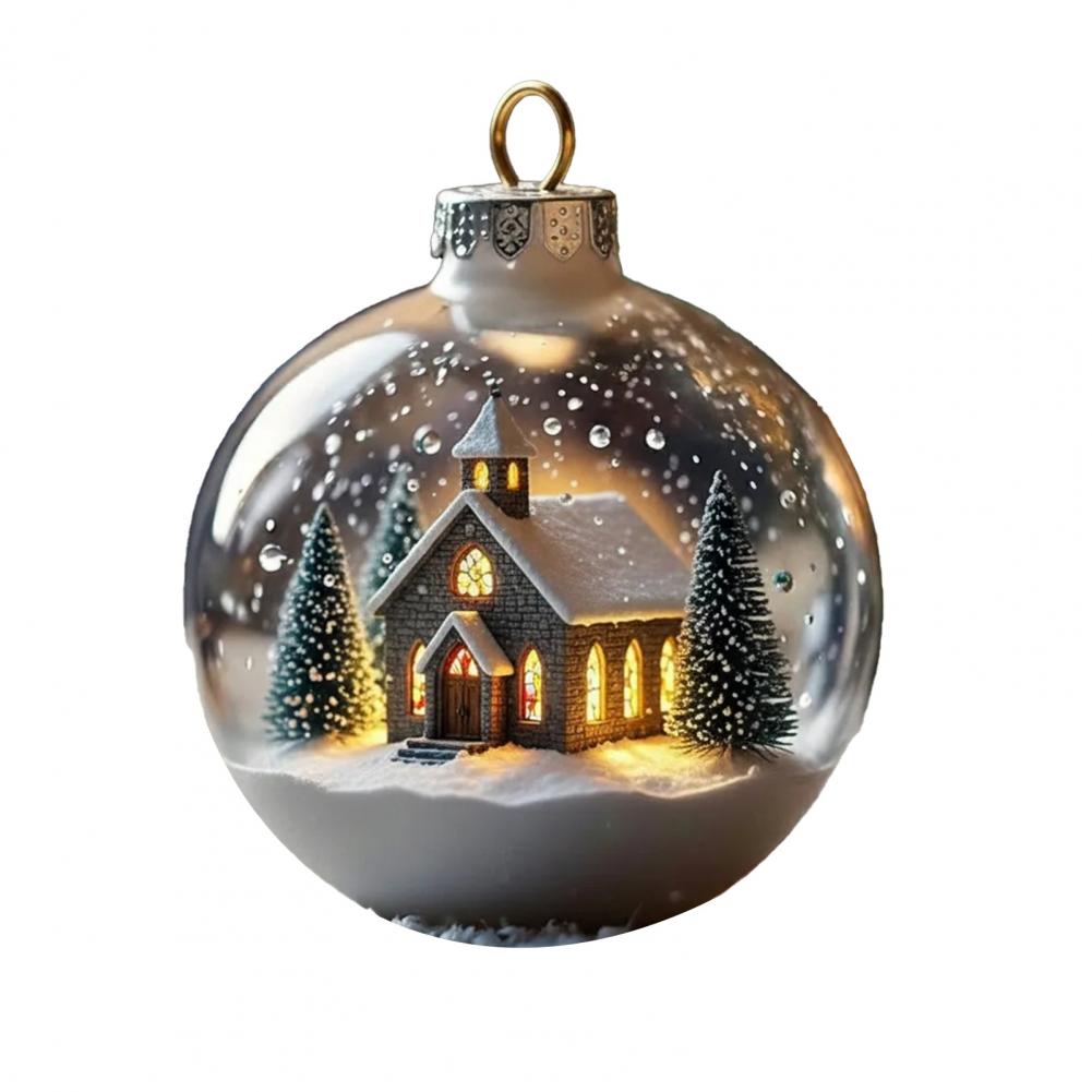 Праздничное украшение Декор для рождественской вечеринки Рождественский подвесной шар Декорация для сцены Атмосфера праздника Украшение для дома Декоративное для дома