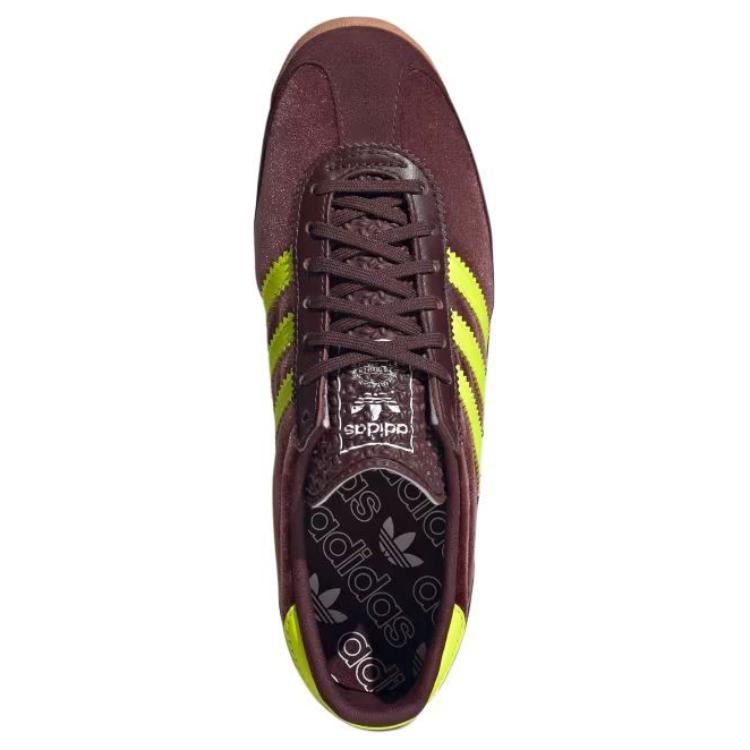 adidas  SL72 OG Aurora Ruby Solar Yellow Velvet Women Sneakers Red Gum JI0195