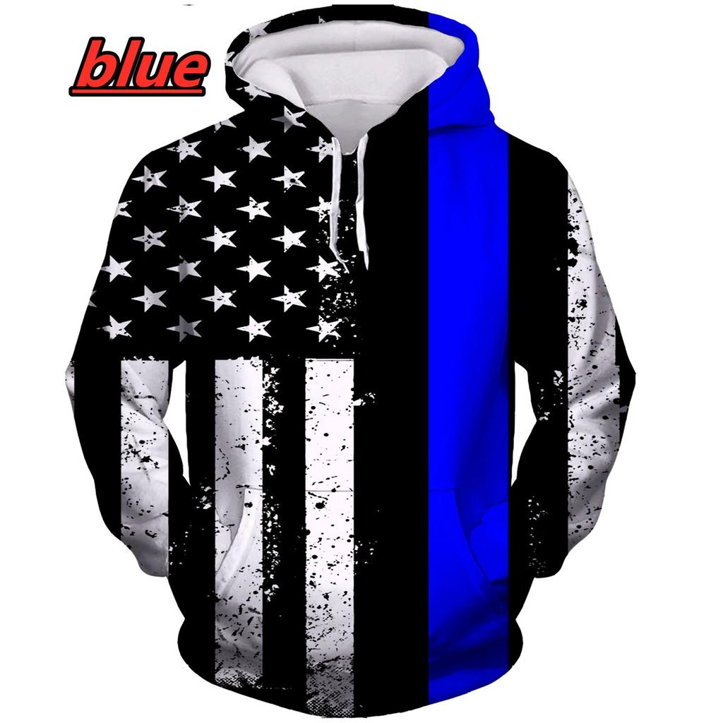 Новая мода американский флаг толстовка с капюшоном персонализированный 3D свитшот мужчины/женщины хип-хоп повседневный длинный рукав уличная одежда пуловер