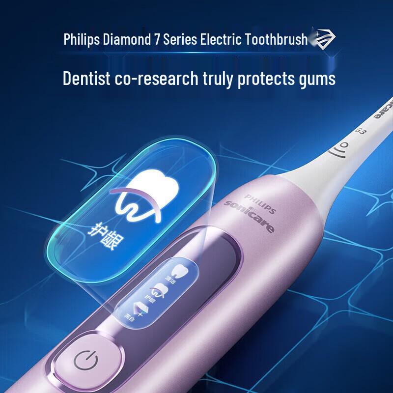 Philips HX3792 Электрическая зубная щетка серии Diamond, штекер CN (адаптер в комплекте)