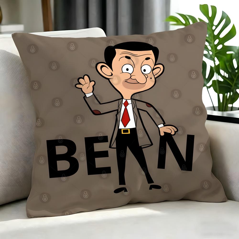 cartoon Mr Bean Cushion Cover Cushion Cover Set Pcs x x x Pillowcase Decorative Sofa Home Decor