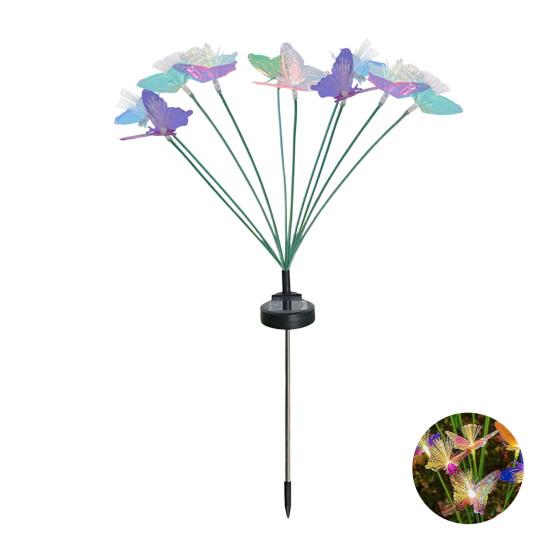 Solar Mushroom Stake Lamp Outdoor Garden Night Light Solar-powered Waterproof Automatic Light Sensor Lights for Patio Pathway
