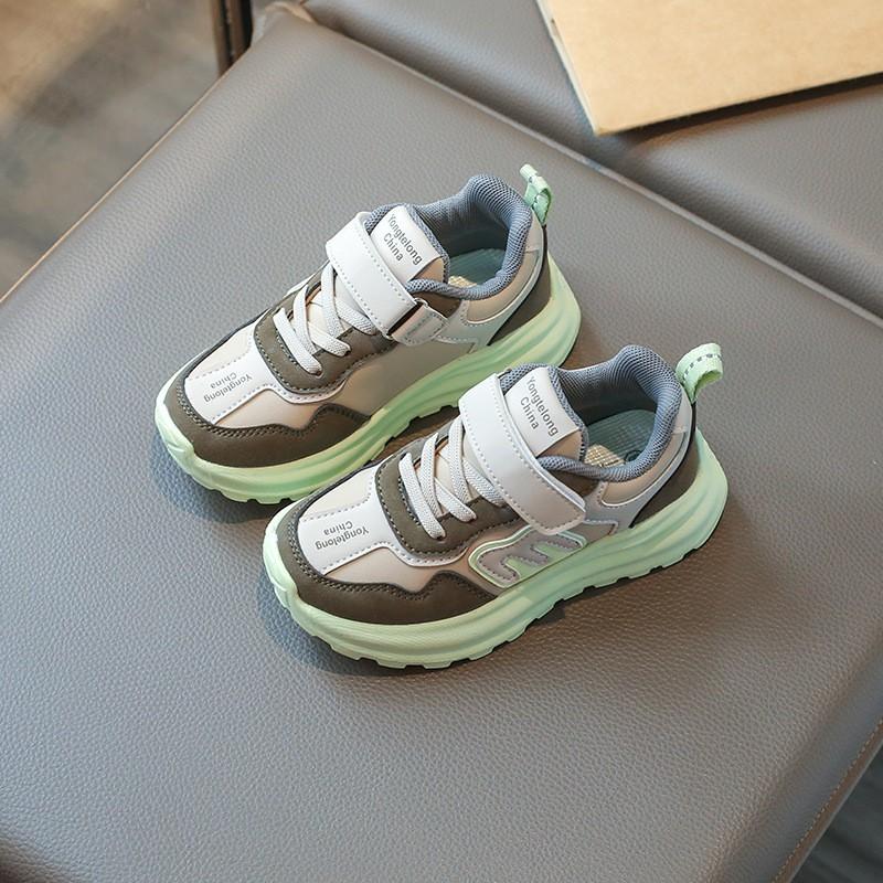 Youth style shoes Boys Lightweight Breathable Running Shoes Kids Sport Sneakers With