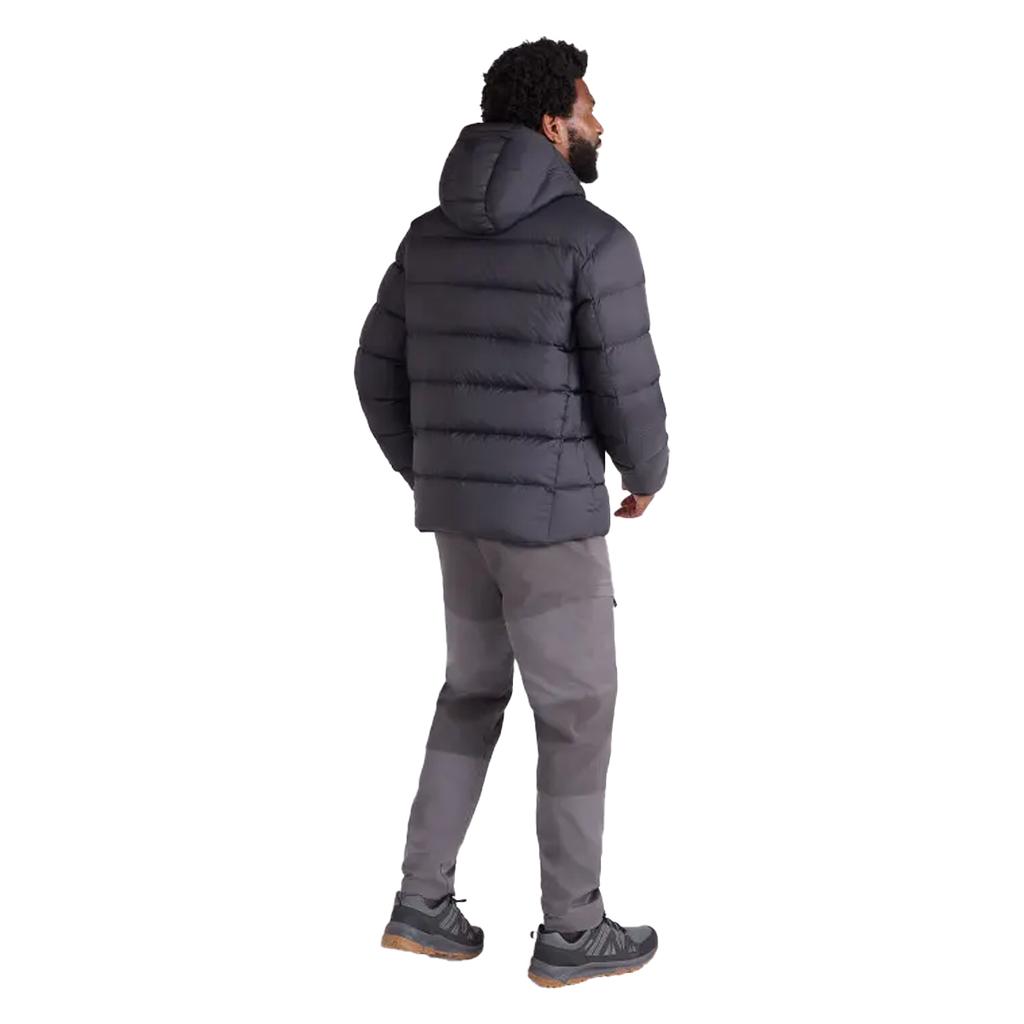 Mountain Warehouse Mens Stratus Down Packable Hooded Jacket