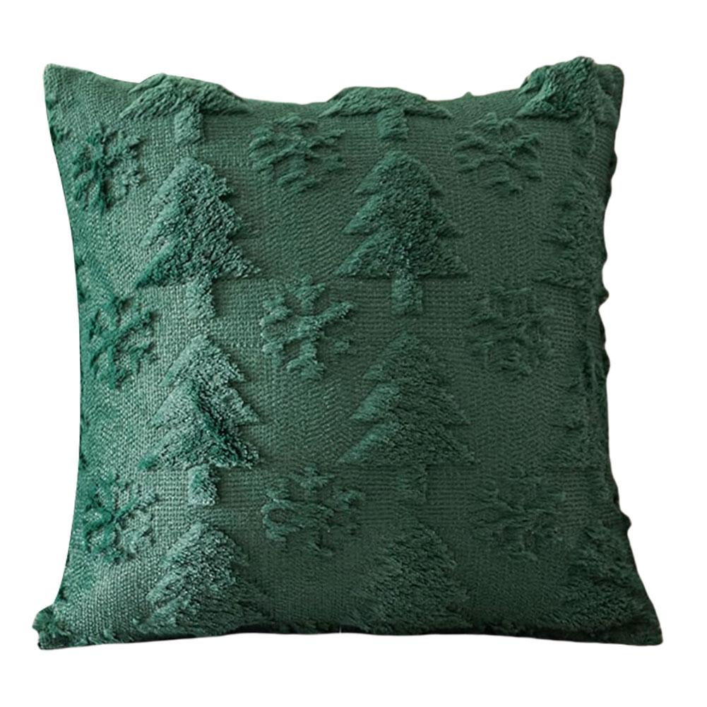 Christmas Pillow Covers Christmas Tree Snowflake Throw Pillow Covers Cushion Cover Winter Holiday Decor for Sofa Living Room