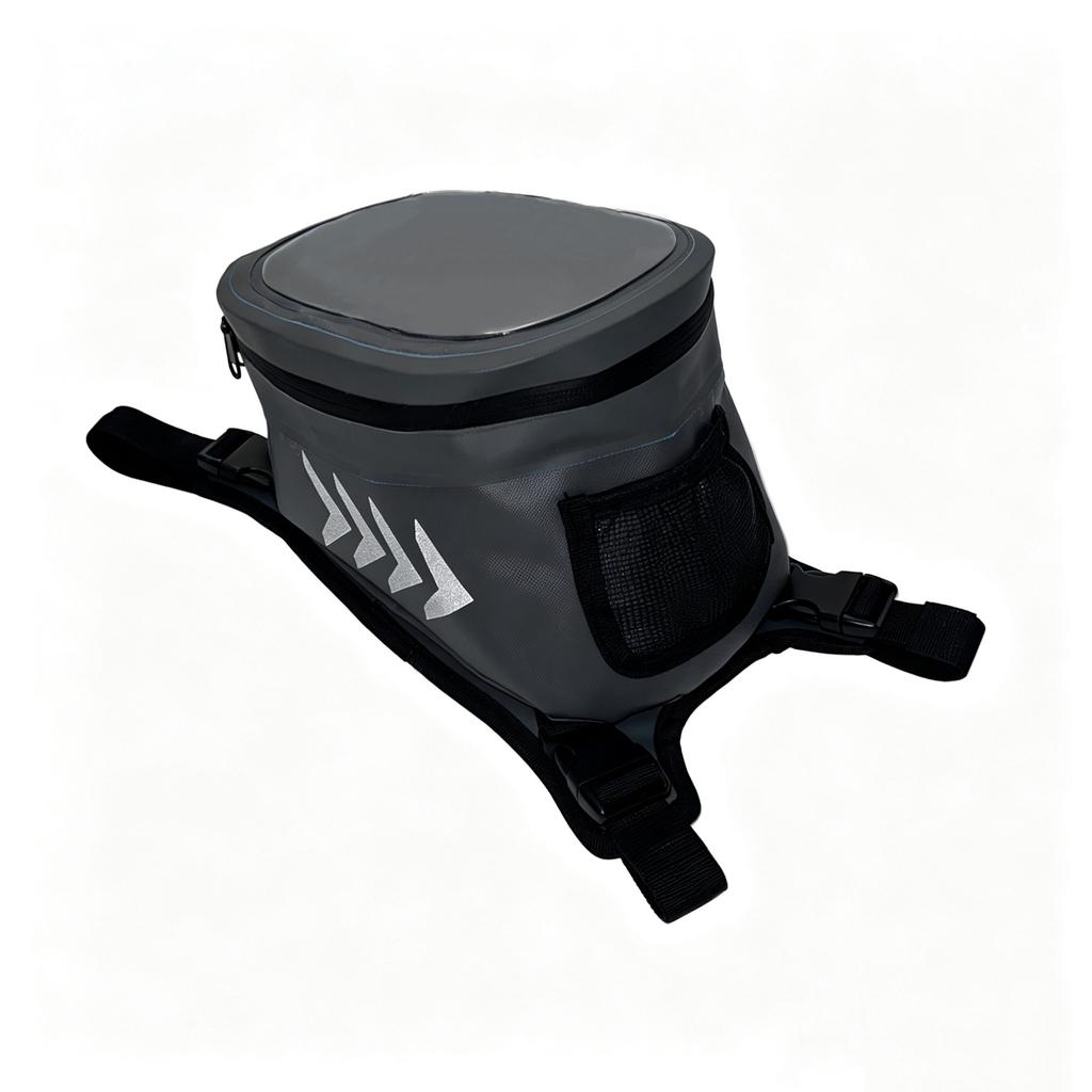 Motorcycle riding waterproof touchscreen navigation tank bag, off-road motorcycle travel storage bag, shoulder bag