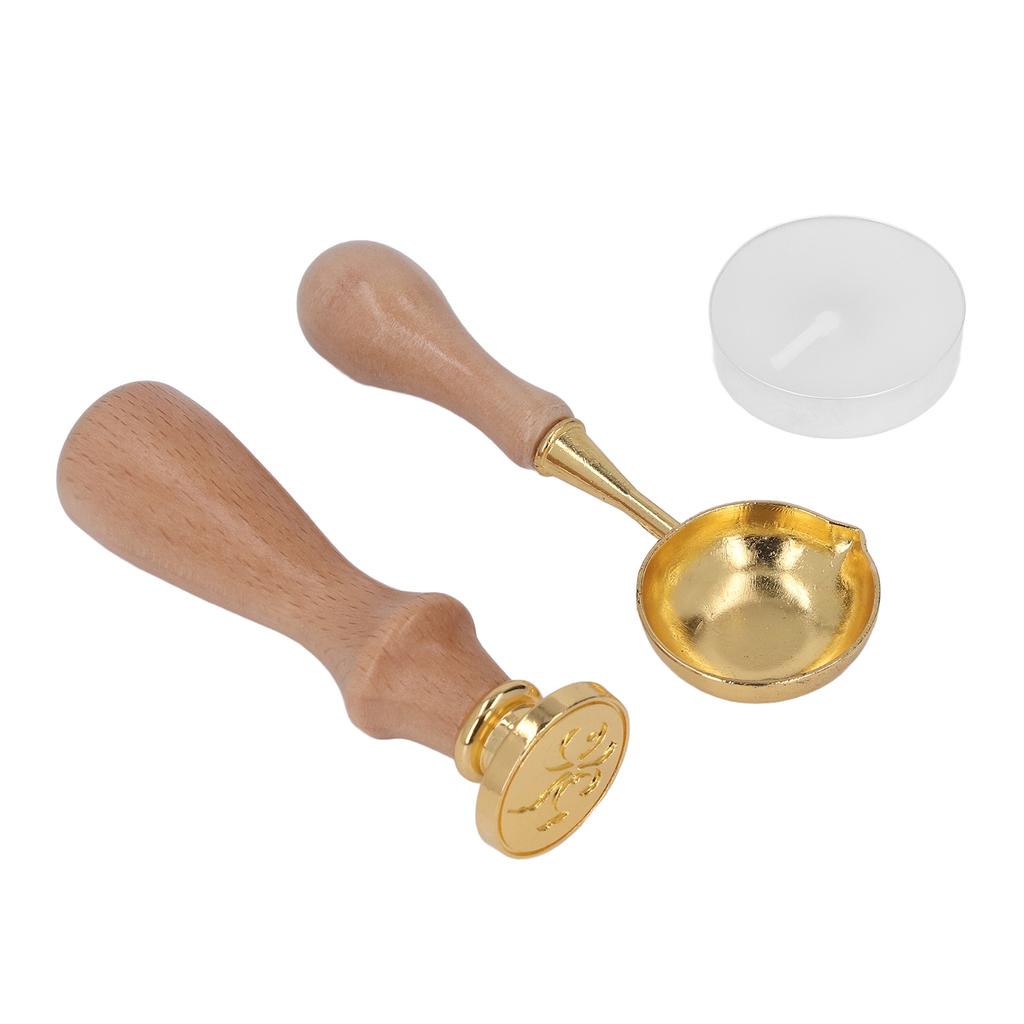 Набор восковых штампов с прозрачным узором, антикоррозийный ретро-набор для запечатывания букв, конвертов, приглашений, декора