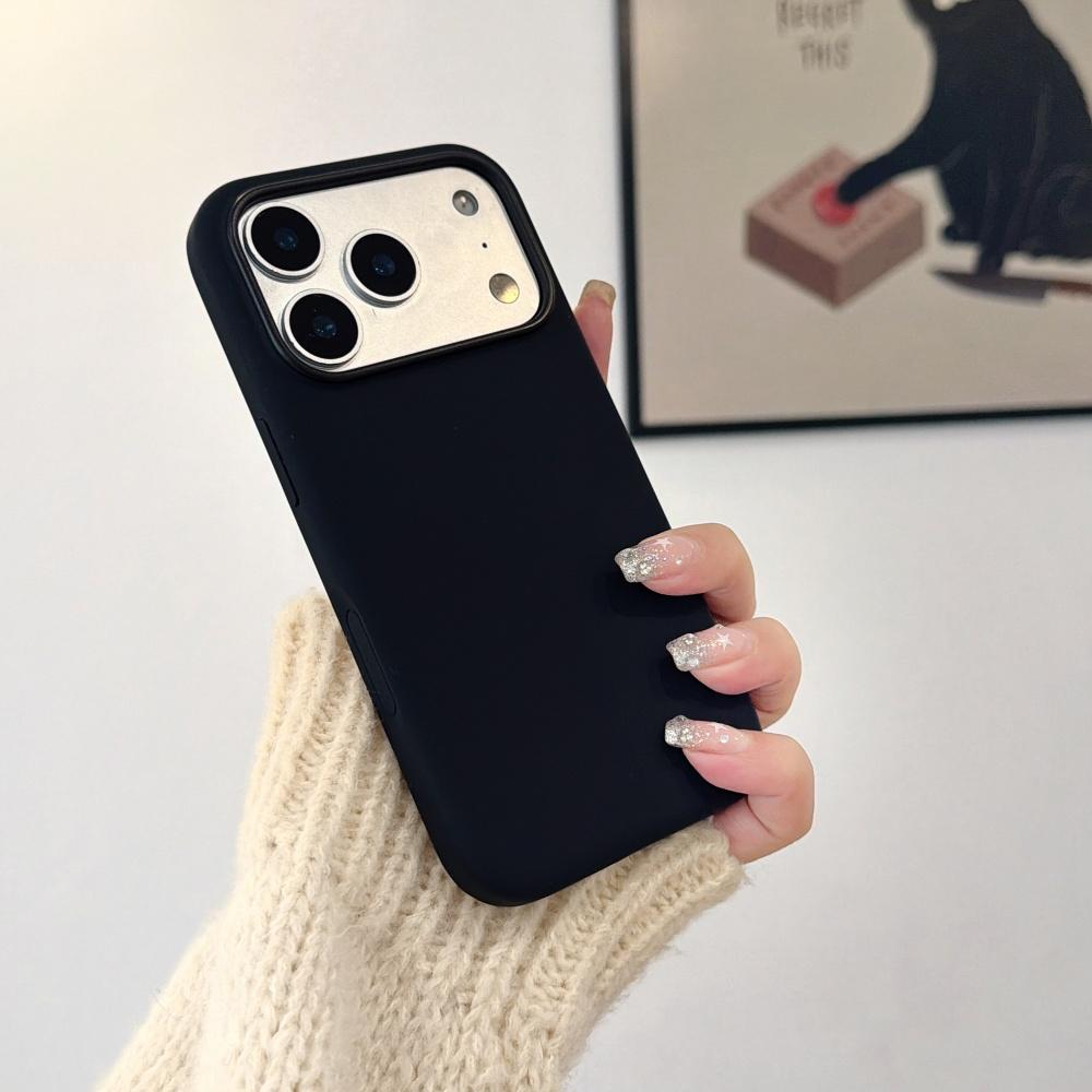 Matte Liquid Silicone Solid Color Phone Case for For Iphone 17 16 1 Pro Max 13 14 17Pro Ultra Slim Soft Shockproof Cover