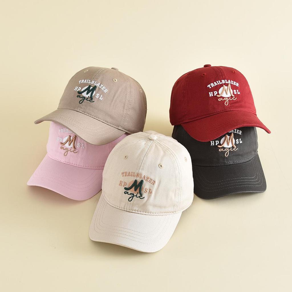 Однотонная детская бейсболка - Ветрозащитная и солнцезащитная кепка для улицы