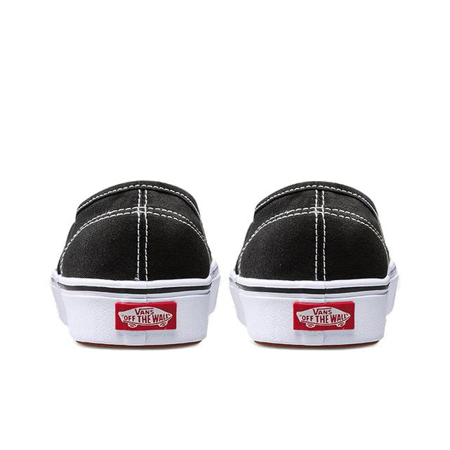 Vans ComfyCush Authentic Black Unisex кроссовки True-White VN0A3WM7VNE