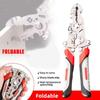 Adjustable Foldable Wire Stripper Clamping Automatic Wire  Stripping  Terminal Hand Tool