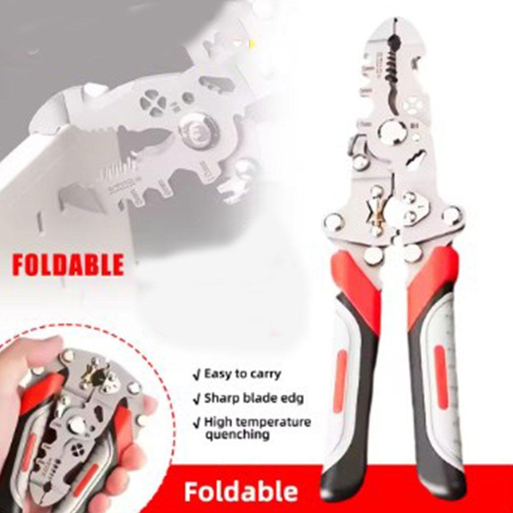 Adjustable Foldable Wire Stripper Clamping Automatic Wire  Stripping  Terminal Hand Tool