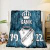 Banik Ostrava Crest Emblem Portable Blanket/Soft Blanket Bedding Blanket Suitable for Travel Camping Living Rooms Offices Sofas Fan Gifts