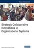 The Strategic Collaborative Innovations In Organizational Systems Book