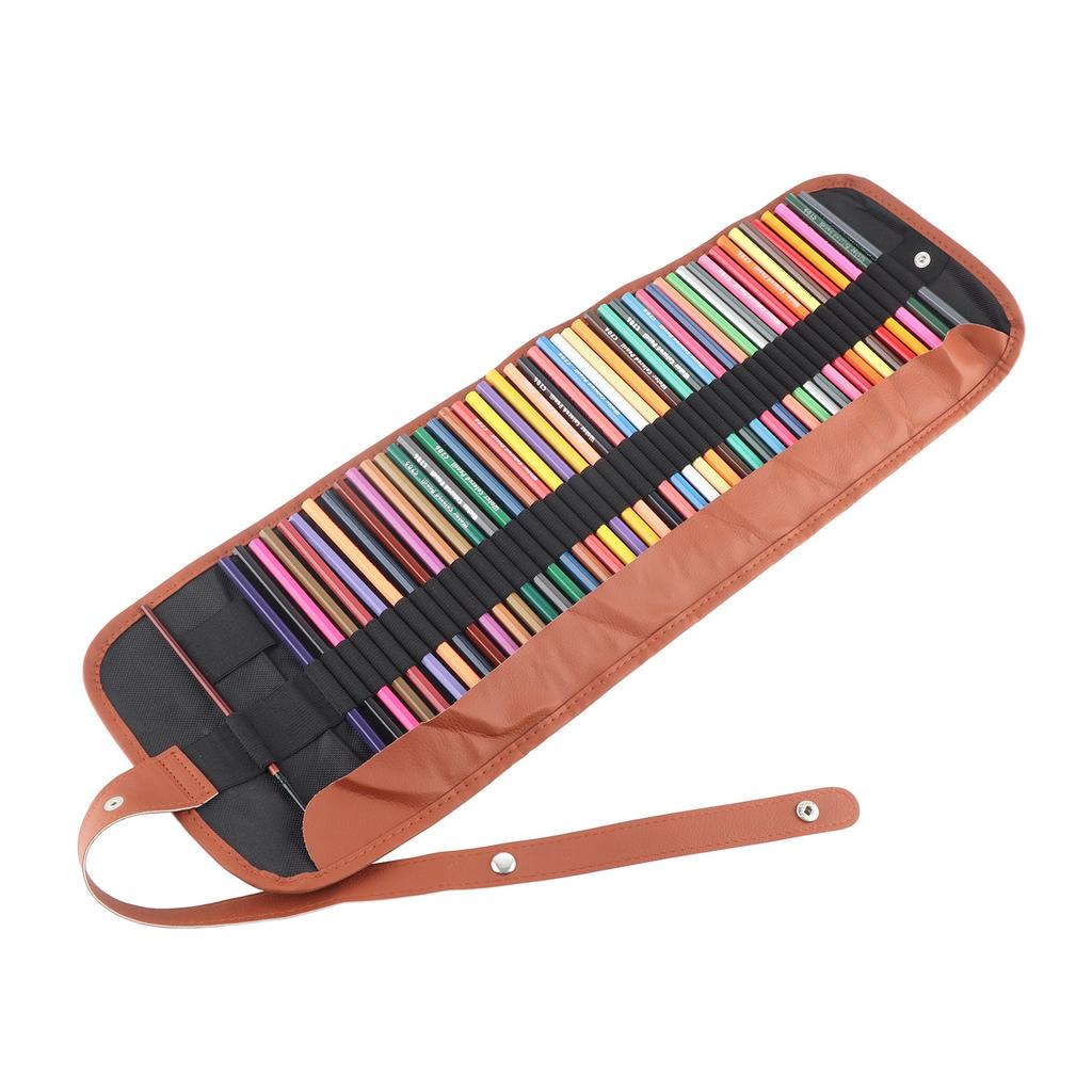 Colored Pencils 48 Colors Hexagonal Pen Holder Professional Coloring Pencils for Sketching Color Illustration