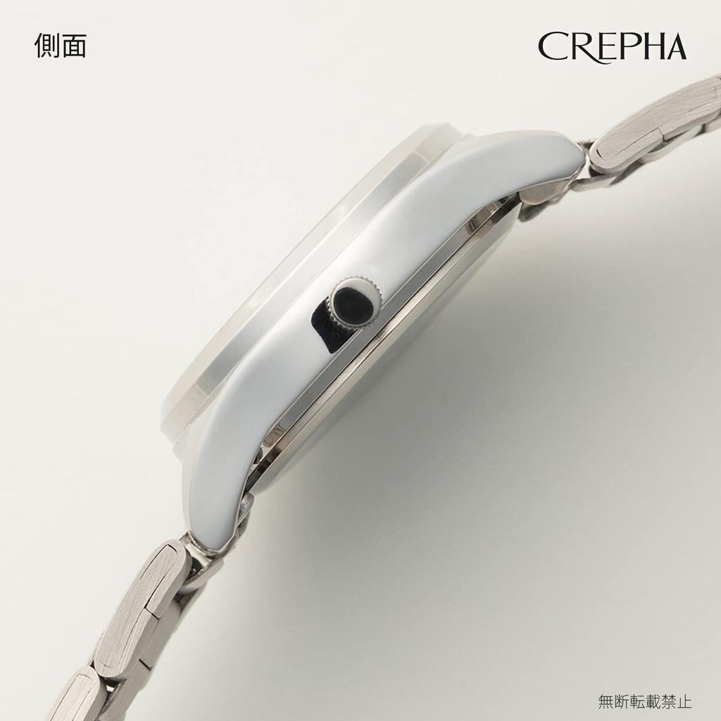 Аналоговые часы Solar Rechargeable Metal Band Silver [Klefa] Женские SM-AL167-WTS