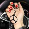 1Pcs Car Key Chains Keyring Pendant Metal Keychain Holder Accessories For Mercedes Benz AMG GLE GLS GLC CLA GLB ML W204 W206 W205 W212 W203