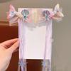Children's Ribbons Hairpin Mermaid Barretes New Bow Hair Clips  Hair Accessories