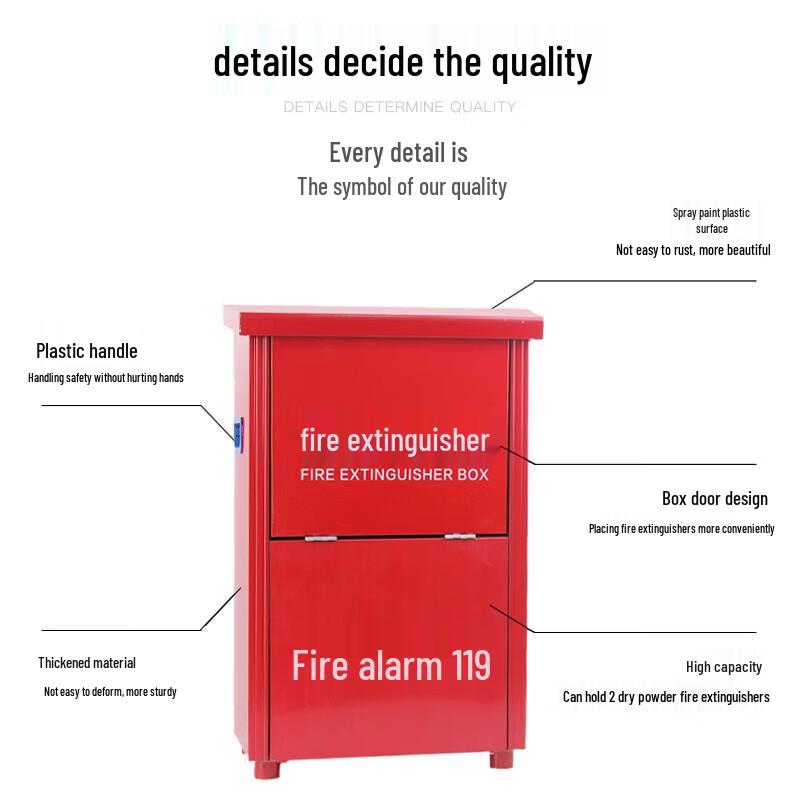 Two-Pack Fire Extinguisher Storage Box