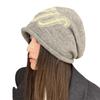 Womens Winter Warm Fuzzy Knit Slouchy Beanie Retro Face Slimming Cold Weather Hat
