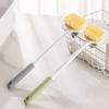 1 шт. Щетка для мытья ног с длинной ручкой для домашнего использования, идеально подходит для отшелушивания и чистки ног и спины в ванной комнате.