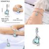 Winter Series Ski Polar Bear Snowman Charms Fit Original Bracelet DIY Jewelry Making Women Gift 100% 925 Silver