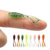 0.3g for Ocean Sea Twin Tail Silicone Fishing Tackle Soft Fishing Lure Artificial Bait Worm Lures