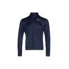 Pacer Dri-FIT Solid Print Half-Zip Running Sports Fitted Stand Collar Long Sleeve T-Shirt Men Tops Navy BV4756-452