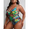 Европейский и американский интегрированный большой размер, высококачественный бикини, сексуальный цельный купальник