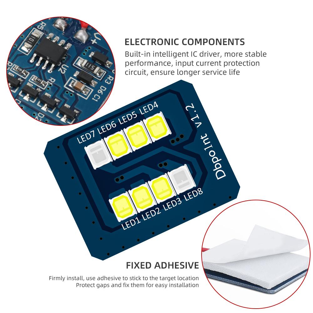 1x Фестонный светодиодный светильник для чтения 8SMD Синий Белый с цоколем T10 BA9s C5W Автомобильный клиновидный салонный купольный светильник Авто Ширина Подсветка номерного знака 12В