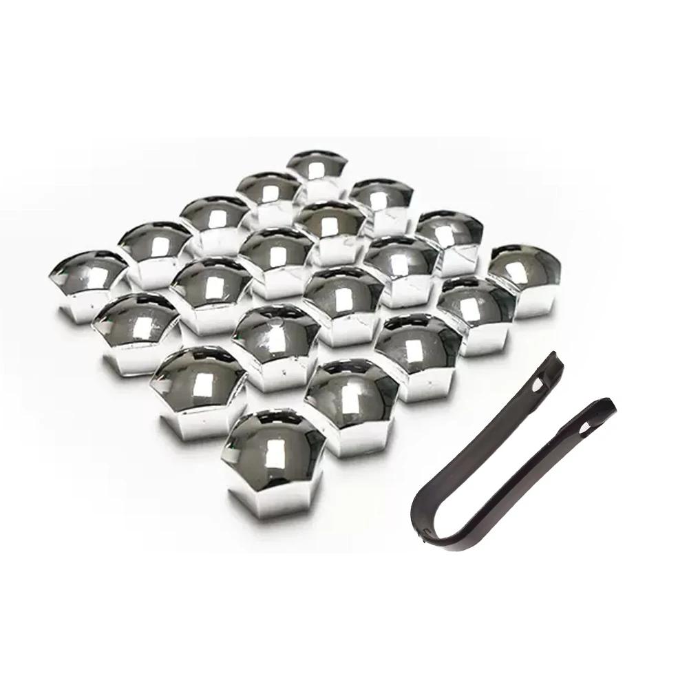 20 шт./компл. гайка для колеса автомобиля, защитная крышка для центральной гайки колеса автомобиля, колпачок для болта с инструментом для Tesla Model 3 YXS