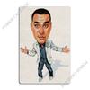 Russell Peters Metal Sign Personalized Kitchen Wall Mural Wall Pub Tin Sign Poster