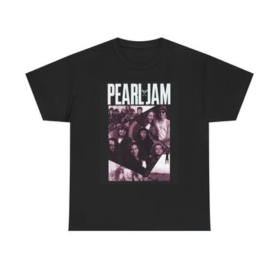 Men's and Women's T-shirts Pearl Jam Graphic