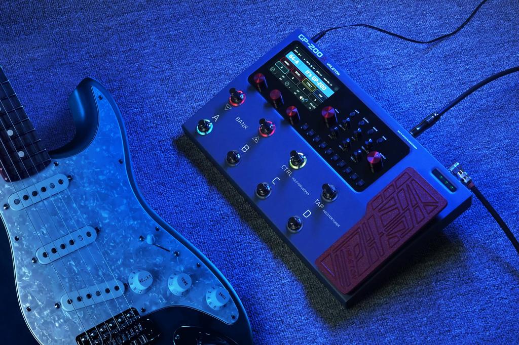 Valeton Guitar Pedal Processor with Amp IR Cabinet FX MIDI Expression Stereo OTG USB Audio Interface GP-200X Multi-Effects Guitar, Bass, Modeling,
