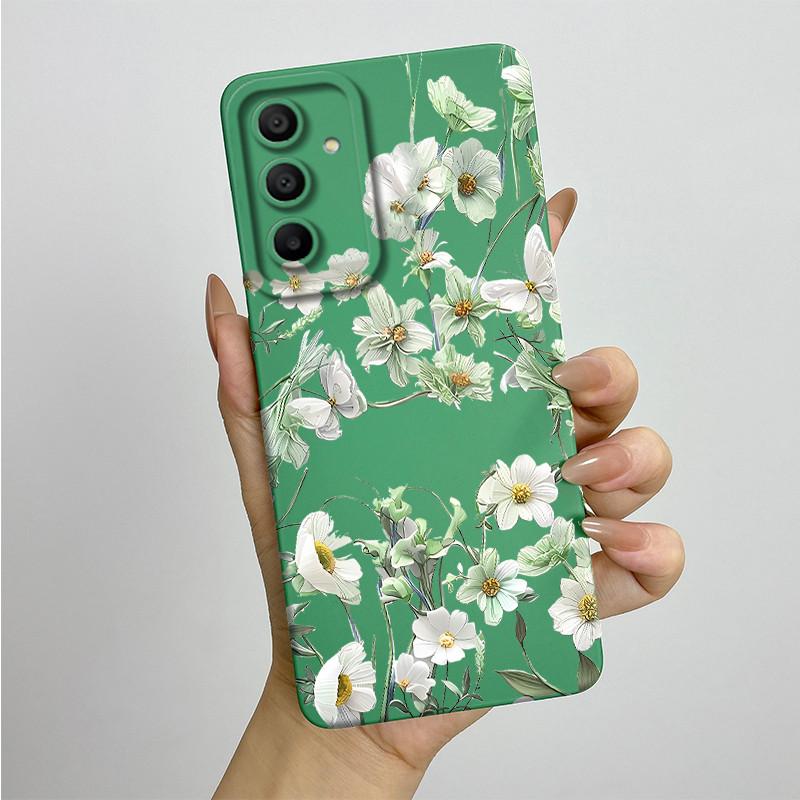 Sweet Soft Phone Case for Samsung Galaxy A15 A155 A156 4G 5G Fashion Cool Painted Cases Protection Back Cover Accessories Casing