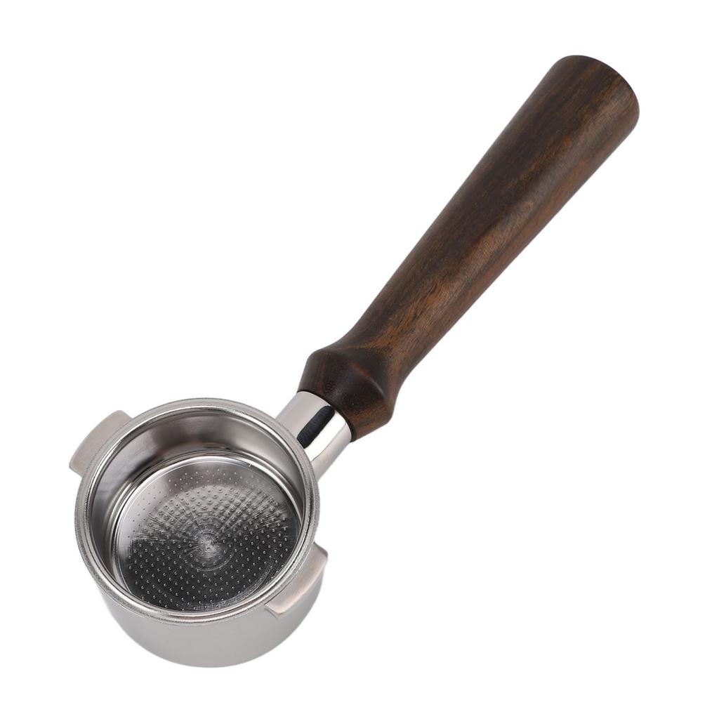 51 мм бездонный портафильтр с 2 ушными насадками для кофеварки Delonghi из нержавеющей стали бездонный