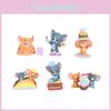 And Tom Jerry Cartoon Pvc Model With Hamburger Friesfor Design For Fans Anime
