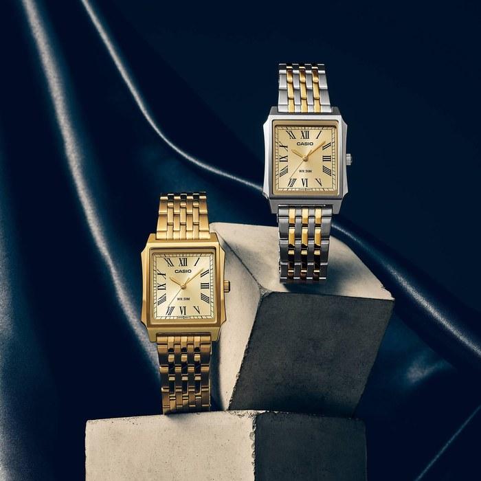 [Casio] Standard Analog Men's Watch MTP-B190G-9BV Gold Metal Band