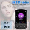 Мини MP3-плеер Портативный Спортивный Зажим Walkman Hi-Fi Звук Совместимость с Bluetooth 5.0 Студенческий Walkman 1,8-дюймовый Экран с FM-радио Электронная книга