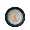 Spot long alu GAMA-5520 rond GU10 35W Noir