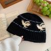 Warm Snowflake Beanies Printed Printing Knit Cap Retro Jacquard Knitted Hat  Apparel Accessories