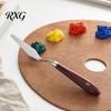 Color Mixing Spatula Set 5Pcs Palette Knife with 6 Paint Scraper, Stainless Steel Durable Scrapers Knife, Oil Metal Knives for Texture Art Blending