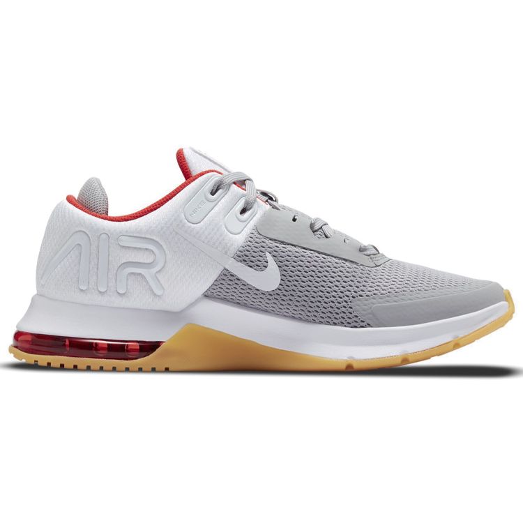 Nike Air Max Alpha Trainer 4 Light Smoke Grey White Мужские кроссовки Чили-красный CW3396-006