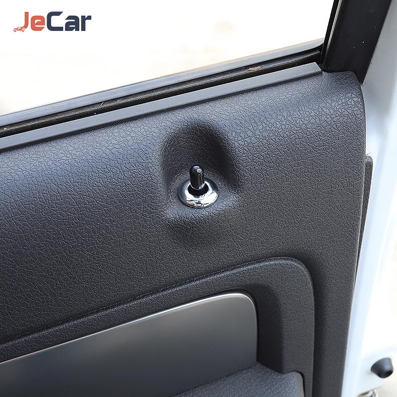 Car Door Lock Bolt Pin Lift Protect Decoration Cover Sticker For Ford F150 Raptor 2009-2014 F150 Up Interior