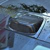 Solar Powered Eye of the Demon Roof Decorative Light LED Roof Light  Vehicle Accessories