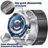 22мм Титановый ремешок для HUAWEI WATCH Ultimate 1/2/Buds Металлический роскошный ремешок для Huawei Watch 5 4/GT 6 5 4 Pro 3 2 46мм GT2e GT3 SE