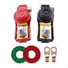 2 Pieces Terminals Clamp Battery Connector Heavy Duty Multipurpose with Plastic Cover Vehicle
