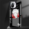 Чехол для телефона Jujutsu Kaisen Anime Glass для Xiaomi Poco X3 NFC 11 Lite 11T F3 M3 для Redmi Note 11 10 9 8 Pro 10S 9S 9A 9C