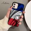Чехол для телефона с флагом Франции для iPhone 11 12 13 14 Pro Max mini X XR XS SE 2020 5 6S 7 8 Plus Samsung Galaxy S21 S22 Cover shell
